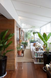 Projeto de arquitetura de interiores de apartamento no Itaim