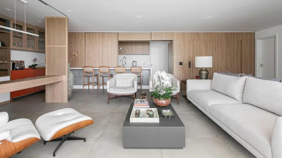 The atelier C2H.a presents a contemporary redesign of an apartment located in the Casa Verde neighborhood - North Zone of São Paulo