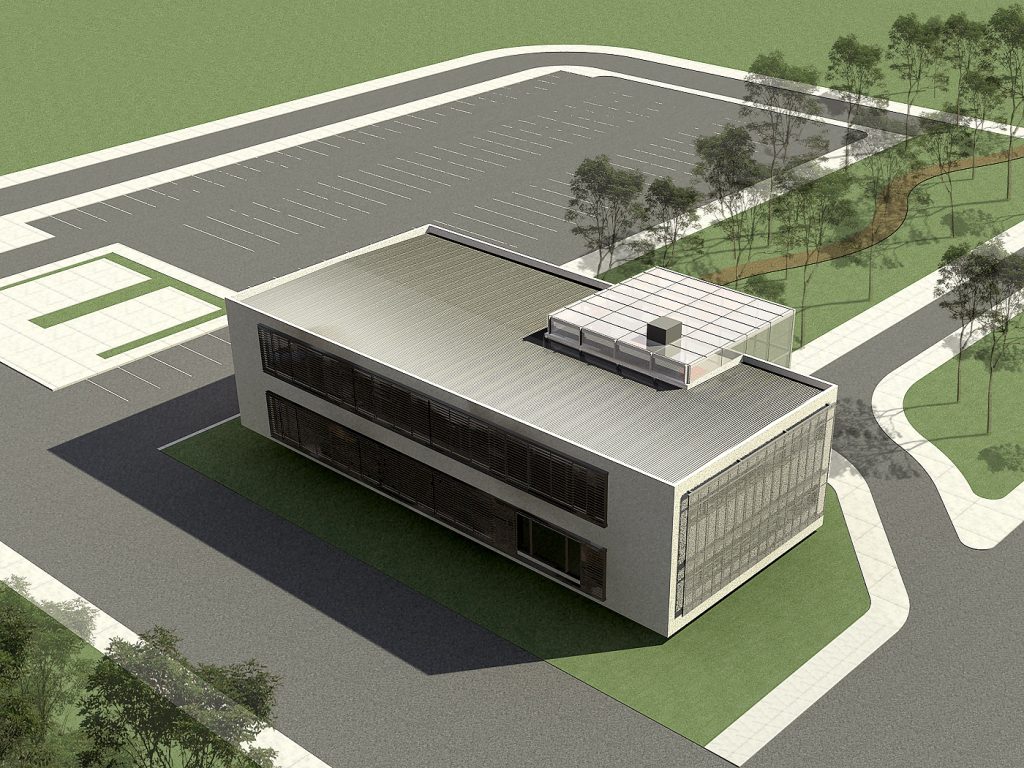 Projeto de arquitetura de clínica em Angola